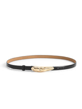 Liquid Luxe Belt in Black