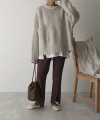 Vivian – Cozy Oversized Knit Sweater
