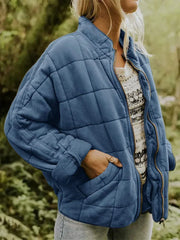 Kyla – Quilted Zip-Up Jacket