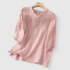 Grace – Button Bloom Blouse
