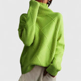 Wilma – Cozy Turtleneck Knit Sweater