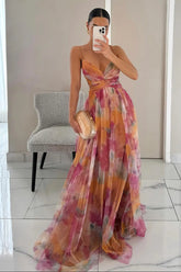 Francine – Radiant Glamour Maxi Dress