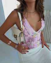 Kaitlyn | V-Neck Halter Top