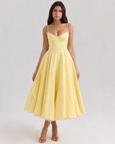 Ophira™ - Classy Corset Midi Dress