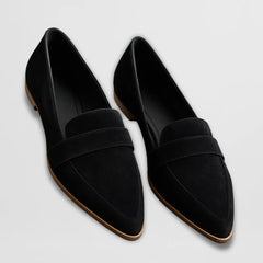 Layla - Pointed-Toe Penny Loafer