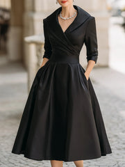 Scarlett – Elegant Signature Midi Dress