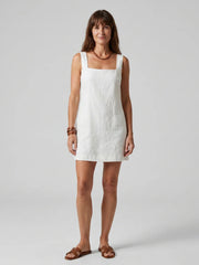 Azure | Square Neck Clean Silhouette Mini Dress