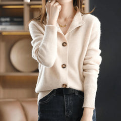 Clara – Cozy Charm Button Sweater