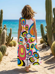 Calira | Playful Flow Maxi Dress