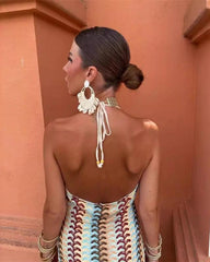 Arlette – Boho Crochet Beach Tunic Dress