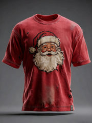 Men'S Christmas Print Casual T-Shirt