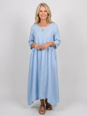 Beatrice | Three Quarter Sleeve Midi Dress