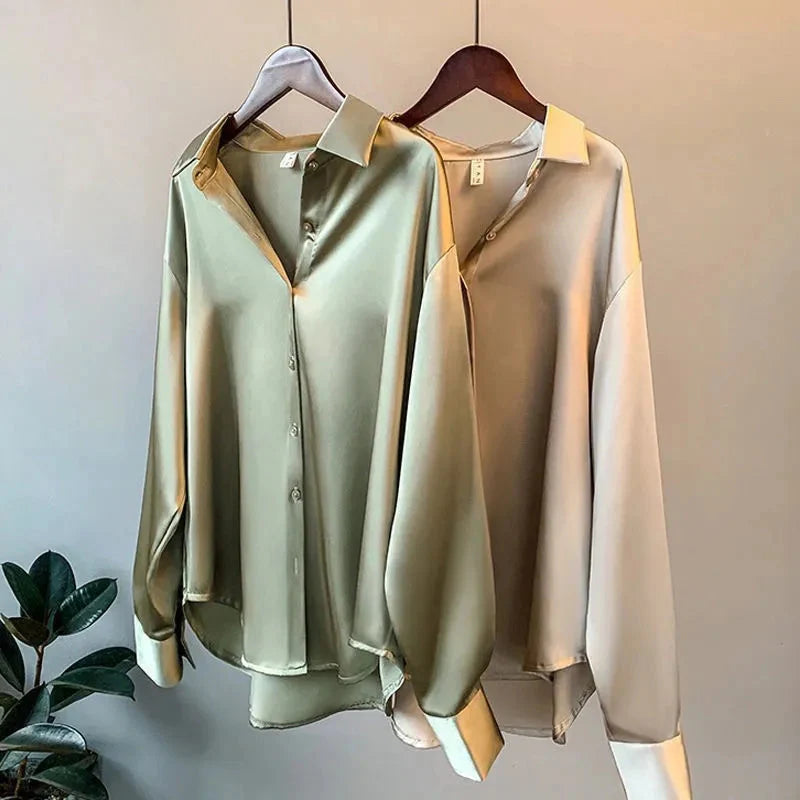 Camila - Satin Shirt