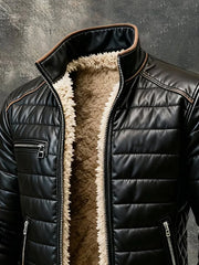 James - Classic Zip Jacket With Plush Lining