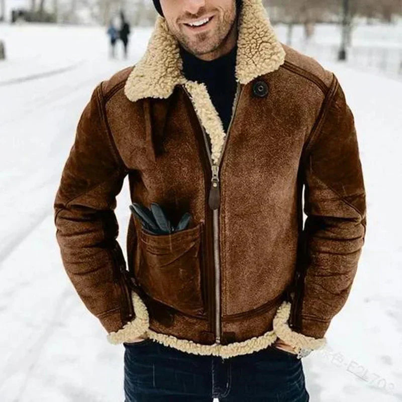 Evan - Men'S Fur Jacket
