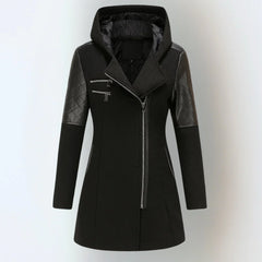 Kensley – Modern Edge Hooded Zip Coat
