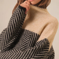 Sabrina – Modern Elegance Knit Sweater