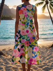 Pono | Meadow Bloom Midi Dress