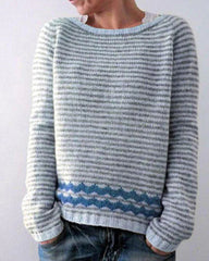 Round Neck Women'S Sweater