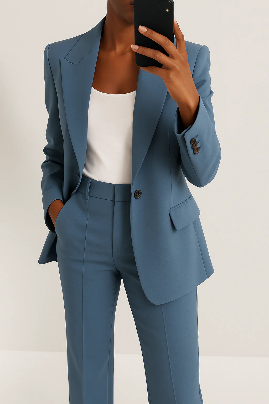 Courtney – Power Chic Pantsuit Set