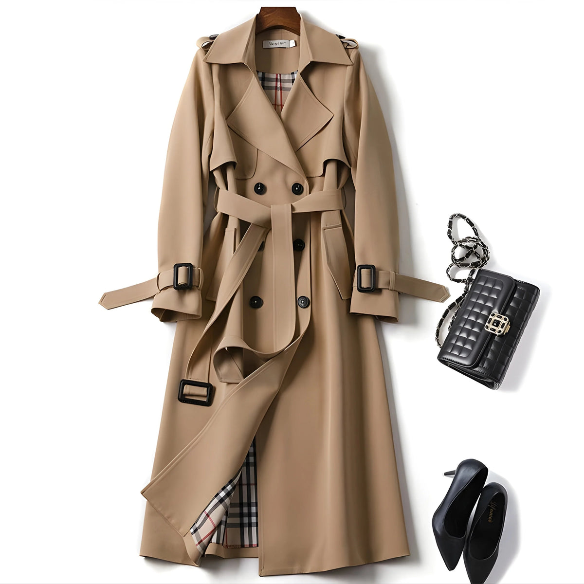 Genevieve | Elegant Trench Coat With Timeless Style