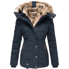 Colette – Luxe Fur-Lined Winter Parka