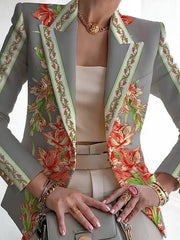 Scarlett – Elegant Botanical Blazer