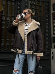Brooke – Urban Cozy Aviator Jacket