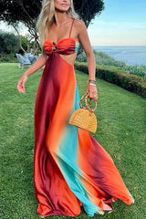 Harley | Gradient Sunset Dress