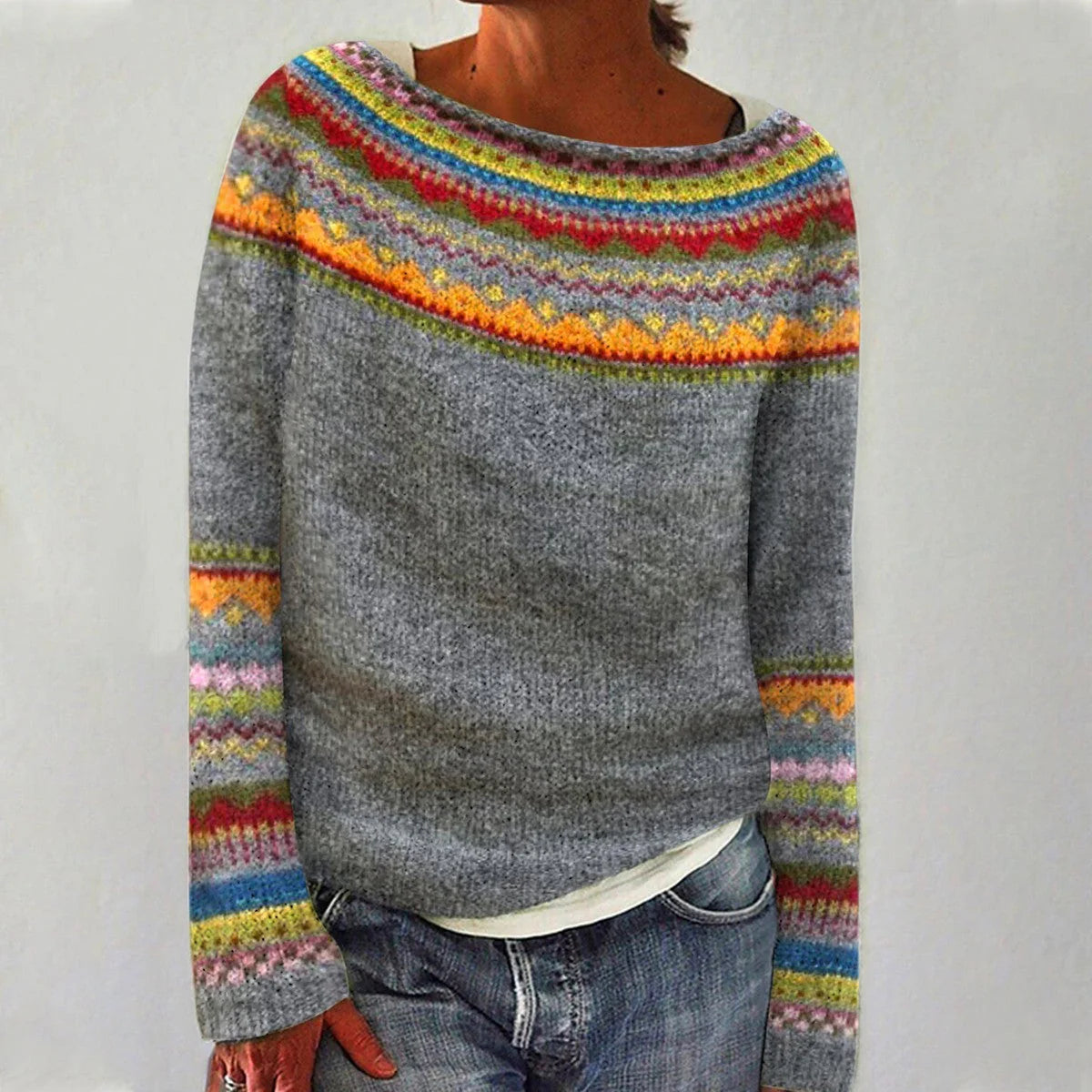 Emily™ - Cozy Retro Sweater