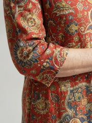 Carter | Ease Patchwork Midi Dress