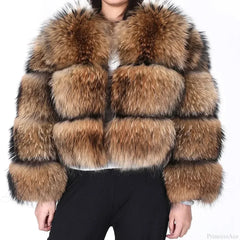 Madison – Luxe Glam Statement Fur Jacket