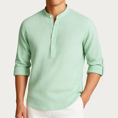 Gunter – Modern Mandarin Collar Shirt