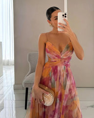 Francine – Radiant Glamour Maxi Dress