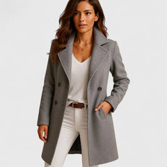 Colette – Classic Tailored Wool Coat