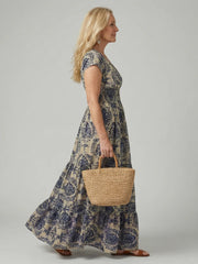 Melior | Printed Flow Maxi Dress