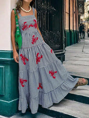The Coastal Charm Maxi Dress