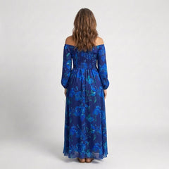 Aspen | Off Shoulder Floral Maxi Dress