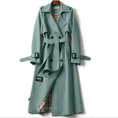 Elara - Women’S Classic Double-Breasted Trench Coat
