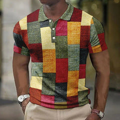 Elowen | Stylish Checkered Polo Shirt