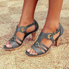 Vera – Chic Strappy Heeled Sandals
