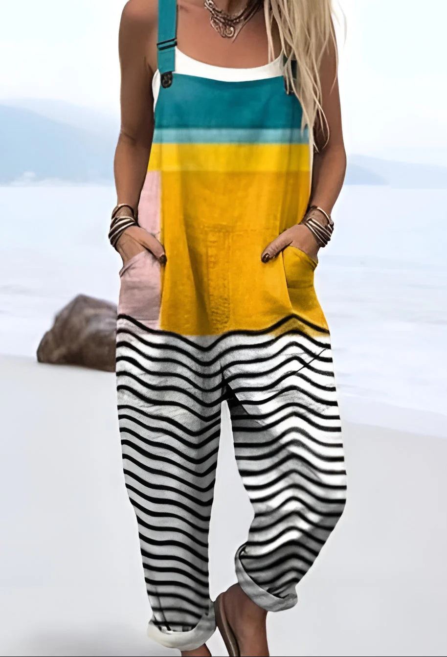 Violet™ | Seaside Breeze Overalls