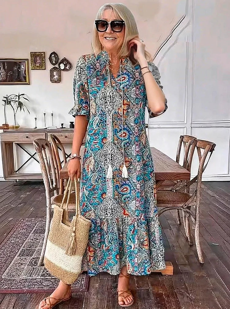 Karen – Boho Dream Maxi Dress