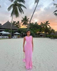 Wella | Knitted Maxi Dress