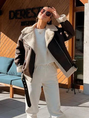 Brooke – Urban Cozy Aviator Jacket