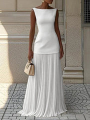 Juliet – Timeless Elegance Sleeveless Maxi Dress