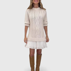Claire – Knit Sweater Dress