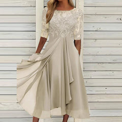 Evelyn – Graceful Elegance Lace Evening Dress