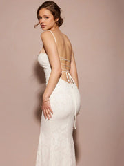 Ophelia – Selene Romantic Lace Maxi Dress
