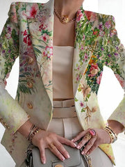 Scarlett – Elegant Botanical Blazer